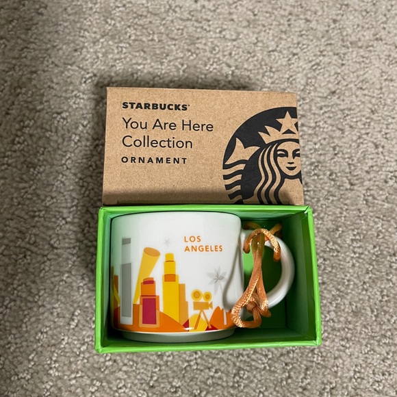 Starbucks You Are Here Mug Collection ORNAMENT